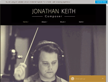 Tablet Screenshot of jonathankeithmusic.com